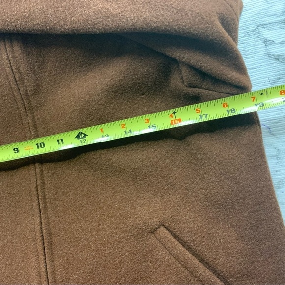 Eileen Fisher Wool Coat Lined Full Zipper - Picture 11 of 14